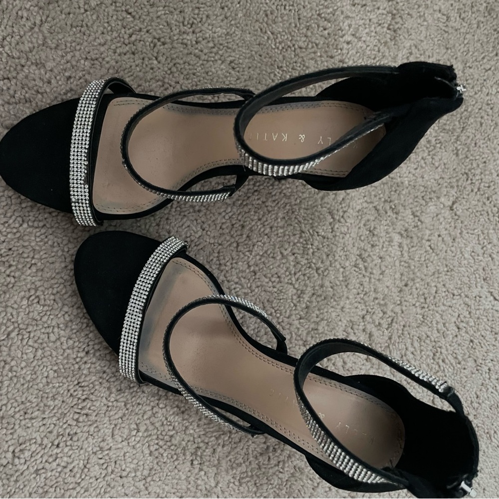 Black high heels